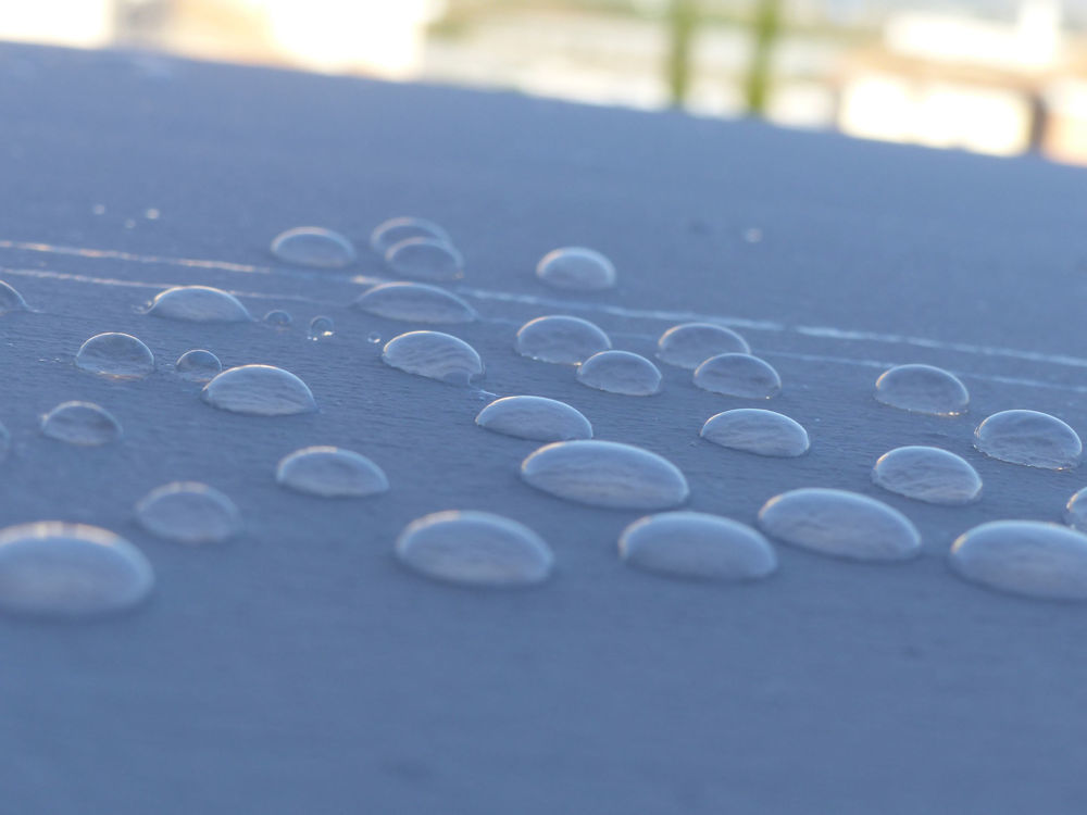 Water repellent paint